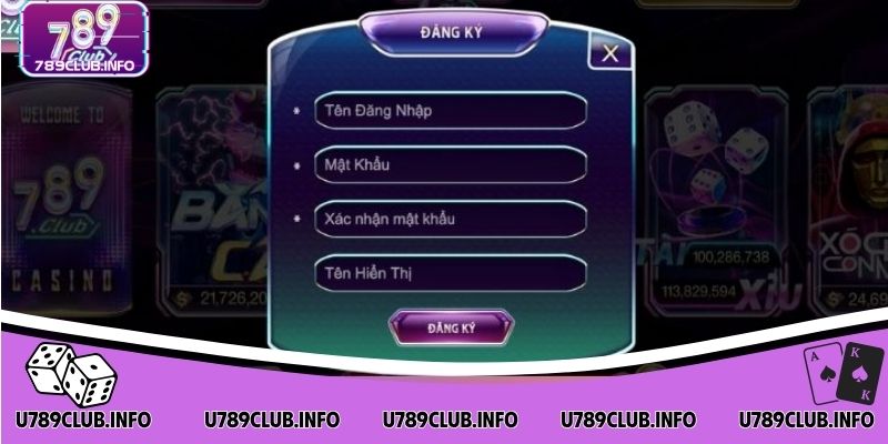 Điều kiện đăng ký 789CLUB, mở account hội viên