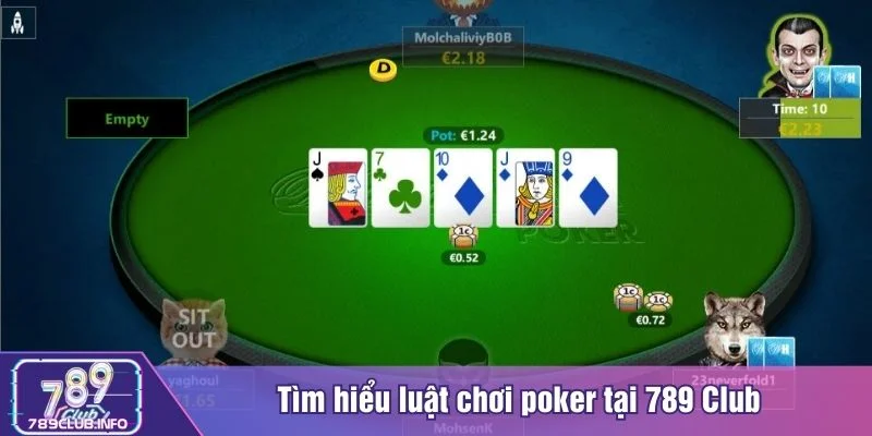 Bet thủ cần am hiểu luật chơi poker tại sảnh game