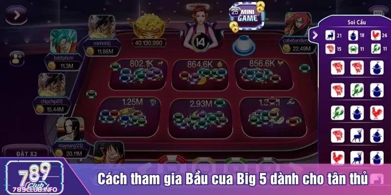 Cần hiểu rõ từng bước tham gia trò chơi