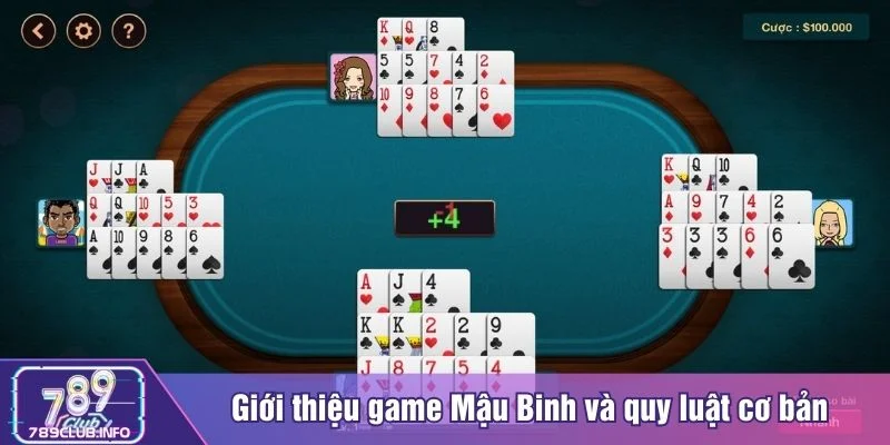 Mậu binh là game bài chiến thuật hấp dẫn